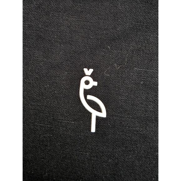 A. Putnam Hoodie Track Suit Set Pebble Beach — XL Athleisure Black Cotton Blend - Picture 9 of 11